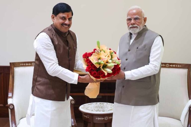 PM Modi से मुलाकात के दौरान CM मोहन यादव ने किया 25 अगस्त के भूमिपूजन का ऐलान