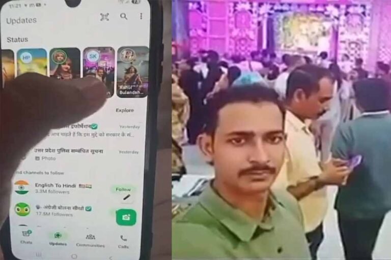 मंदिर में तस्वीर और ‘अल्लाह’ विवाद, गाजियाबाद में पुलिसकर्मी पर गिरी गाज