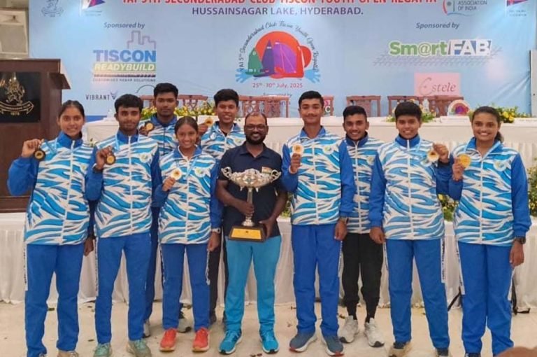 रेगाटा में युवाओं की लहर: वॉय.ए.आई. सिकंदराबाद क्लब टिस्कॉन यूथ ओपन 2025 शुरू