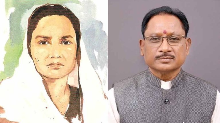 छत्तीसगढ़ की पहली महिला सांसद मिनीमाता को सीएम साय का नमन
