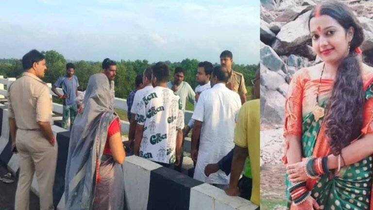 महिला ने महानदी में कूदकर दी जान की धमकी, पुलिस ने स्कूटी व दुपट्टा किया बरामद