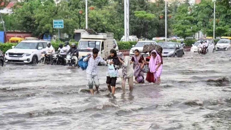 राजस्थान के 11 जिलों में स्कूल बंद, सड़कों पर आवागमन ठप