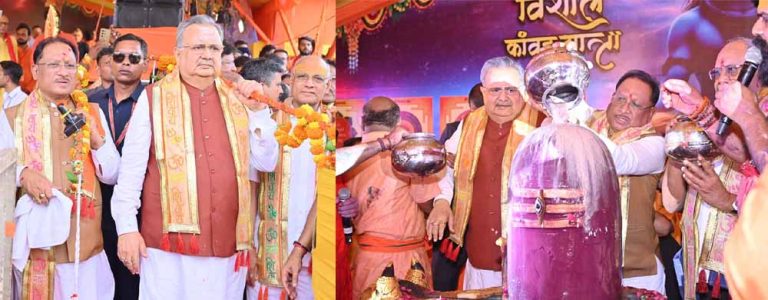 सावन में शिवभक्ति: मुख्यमंत्री विष्णु देव साय ने किया रूद्राभिषेक, प्रदेशवासियों के लिए की मंगल कामना