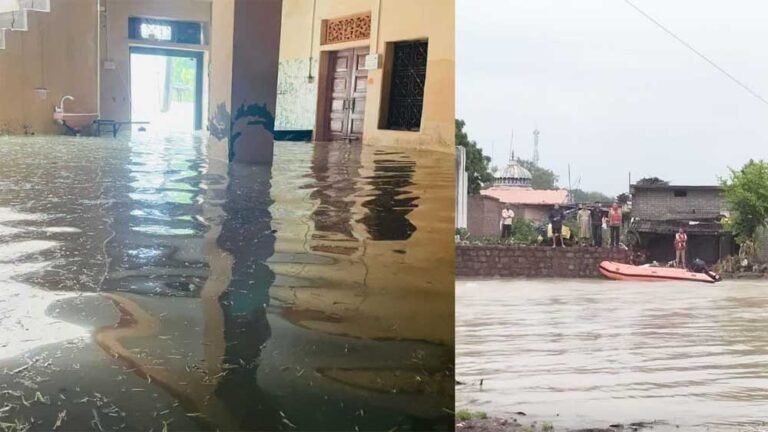 कोटा में बाढ़ का पानी घटा, गांवों में हालात होने लगे सामान्य