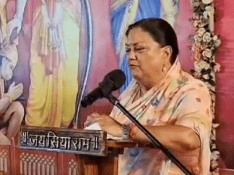 राजनीतिक हलकों में चर्चाएं तेज़, वसुंधरा ने ‘वनवास’ को जोड़ा जीवन से