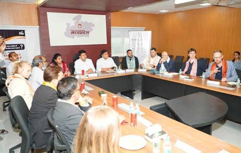 जर्मन व्यापार प्रतिनिधिमंडल ने किया इंदौर–उज्जैन दौरा, नवाचार और उद्योग का परिचय