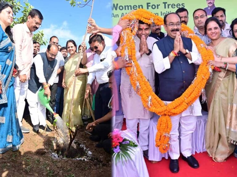 उप मुख्यमंत्री ने ‘वीमेन फॉर ट्रीज’ अभियान का किया राज्य स्तरीय शुभारंभ