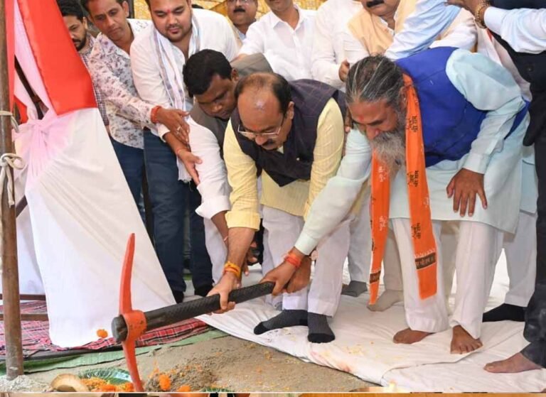 नालंदा परिसर का शुभारंभ, उप मुख्यमंत्री अरुण साव ने किया भूमिपूजन