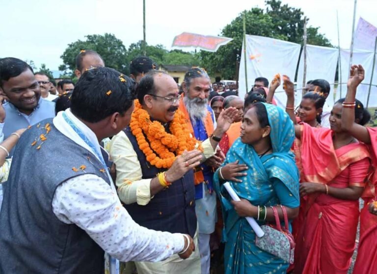 रायपुर: उप मुख्यमंत्री अरुण साव ने कहा, बस्तर के आदिवासियों की चिंता दोनों सरकारें कर रही हैं