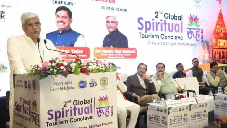 उज्जैन की आघ्यात्मिक धरोहर पूरे विश्व को दे रही है एक नई दिशा : केंद्रीय पर्यटन मंत्री शेखावत