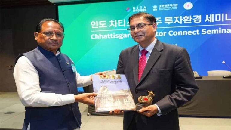 निवेश के लिए खुले दरवाज़े: मुख्यमंत्री साय ने दक्षिण कोरियाई निवेशकों को किया आमंत्रित