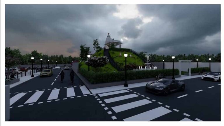 बुंदेलखंड में नया धार्मिक स्थल, छतरपुर में बन रहा पहला श्रीकृष्ण धाम