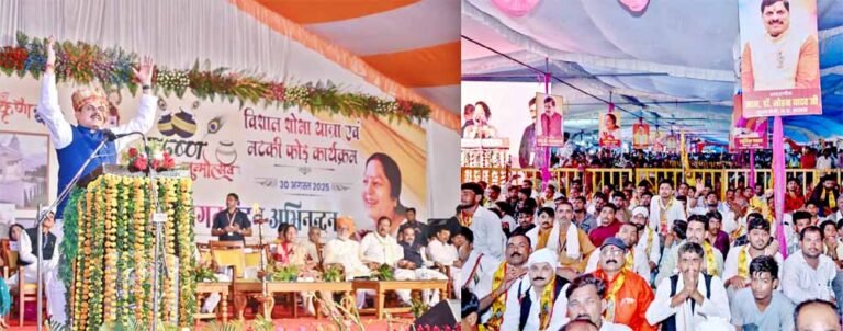 मुख्यमंत्री डॉ. यादव श्रीकृष्ण जन्माष्टमी महोत्सव में हुए शामिल, फोड़ी मटकी