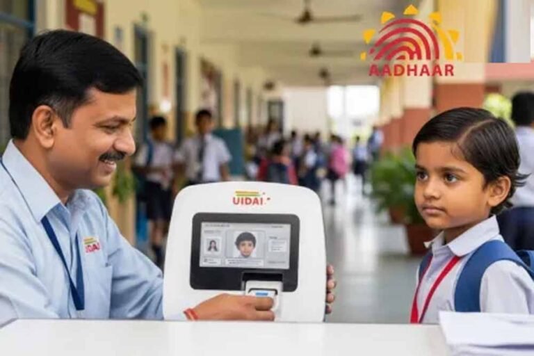 आधार कार्ड के लिये चलेगा विशेष अभियान, प्रदेश के स्कूलों में ही बनेंगे विद्यार्थियों के आधार कार्ड