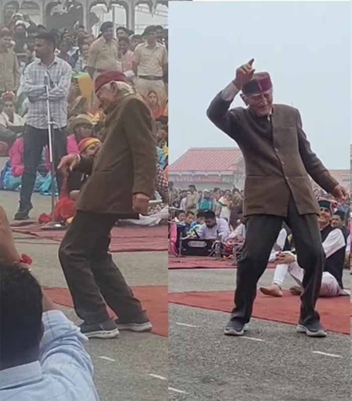 पूर्व DGP का जबरदस्त डांस वायरल, 92 की उम्र में दिखाया अनोखा जलवा