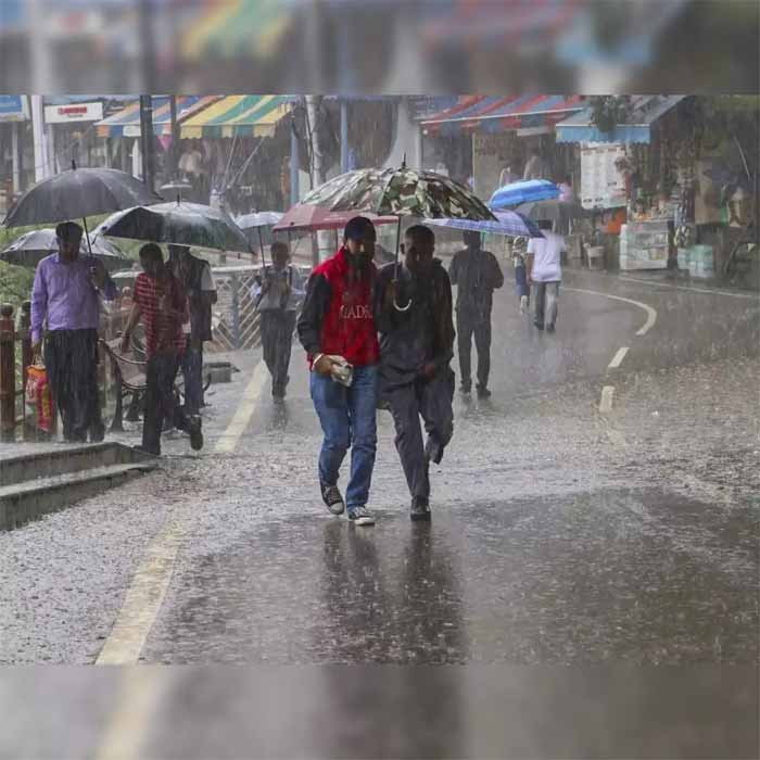 भीषण बारिश की चेतावनी! 12 अगस्त तक भारी से अत्यंत भारी वर्षा का अनुमान