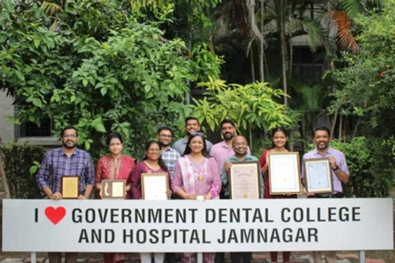 राष्ट्रीय स्तर पर सम्मानित हुआ जामनगर का सरकारी डेंटल कॉलेज, CM ने दी बधाई