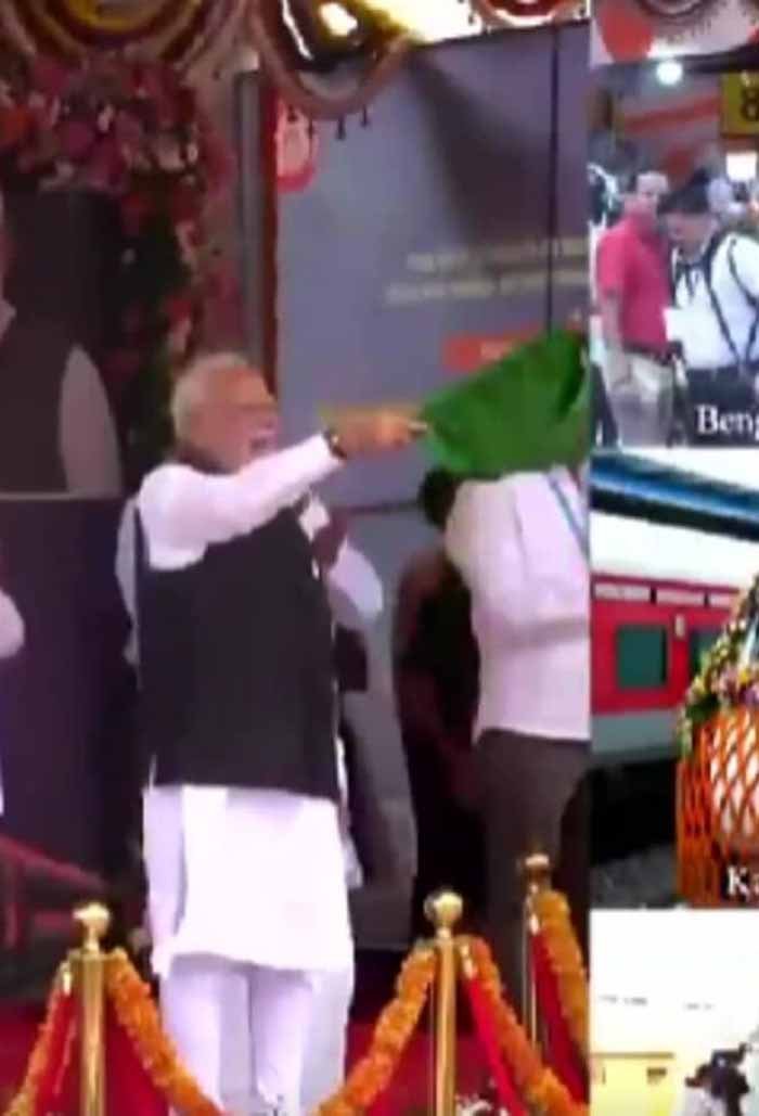 प्रधानमंत्री मोदी ने देश को दी तीन नई वंदे भारत ट्रेनों की सौगात