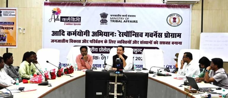 आदि कर्मयोगी अभियान वास्तव में एक परिवर्तनकारी राष्ट्रीय आंदोलन है : विधायक अग्रवाल
