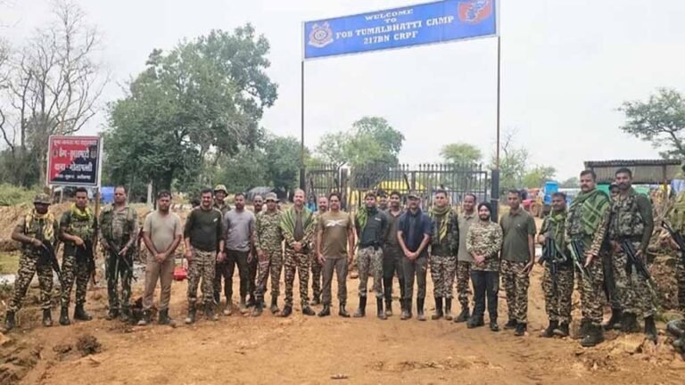 नक्सल प्रभावित क्षेत्र में सुरक्षा बढ़ी: 2024 से अब तक 14 नए कैंप स्थापित, तुमालभट्टी में भी हुआ नया कैंप