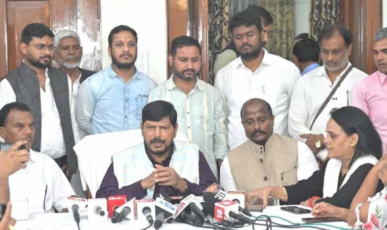 सामाजिक न्याय एवं अधिकारिता राज्य मंत्री रामदास अठावले का छत्तीसगढ़ दौरा