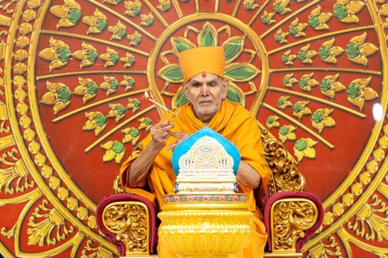 जोधपुर में महंतस्वामी महाराज के सान्निध्य में 10 दिवसीय मंदिर महोत्सव का मंगल शुभारंभ