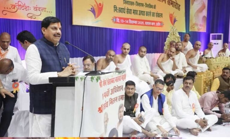 मुख्यमंत्री मोहन यादव का बयान: अवैध लाउडस्पीकरों पर कार्रवाई और मांस बिक्री पर कड़े नियम लागू