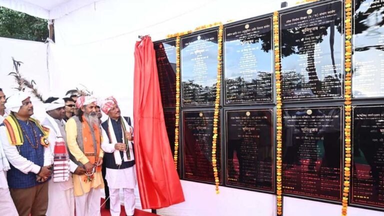 CM साय का नरहरपुर को बड़ा तोहफ़ा: 75.31 करोड़ के 11 विकास कार्यों का भूमिपूजन
