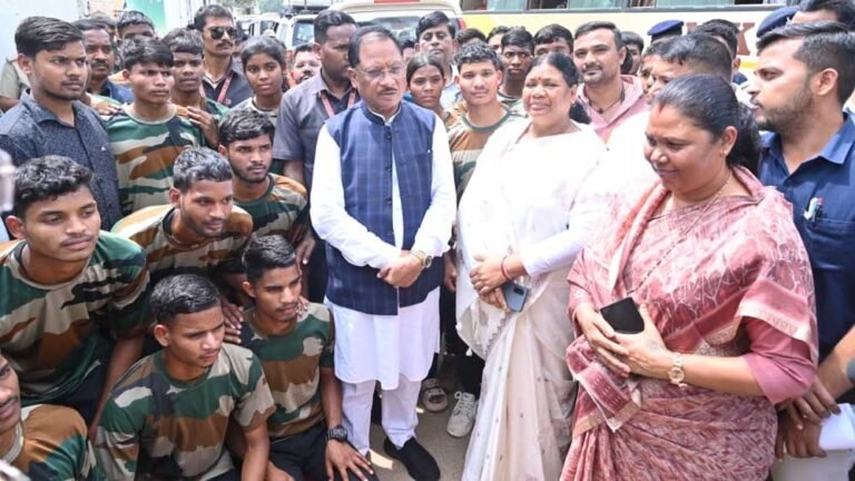 प्रदेश के युवाओं के लिए प्रेरणा बनेगी आपकी सफलता : मुख्यमंत्री साय