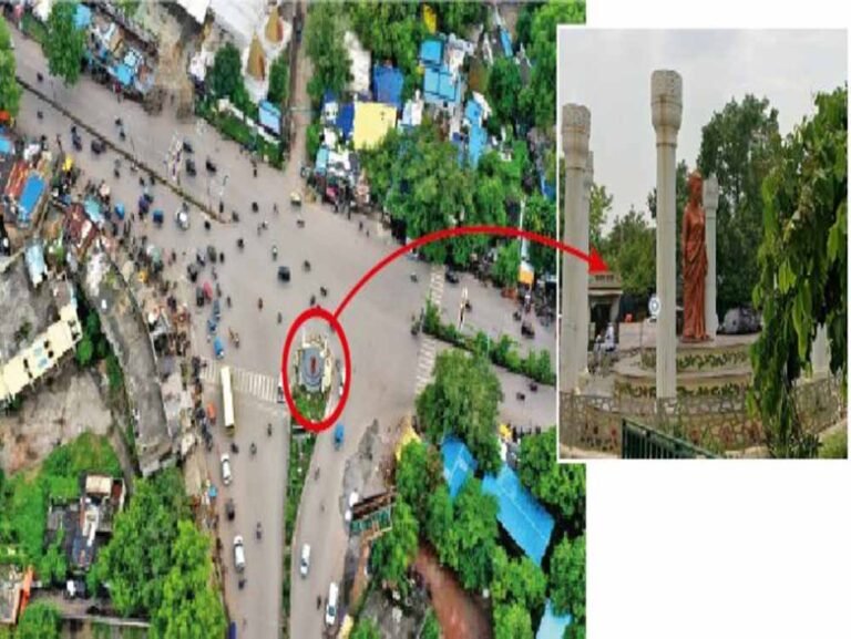 इंदिरा की प्रतिमा हटने से चौक होगा सिग्नल फ्री, प्रशासन ने शुरू की कवायद