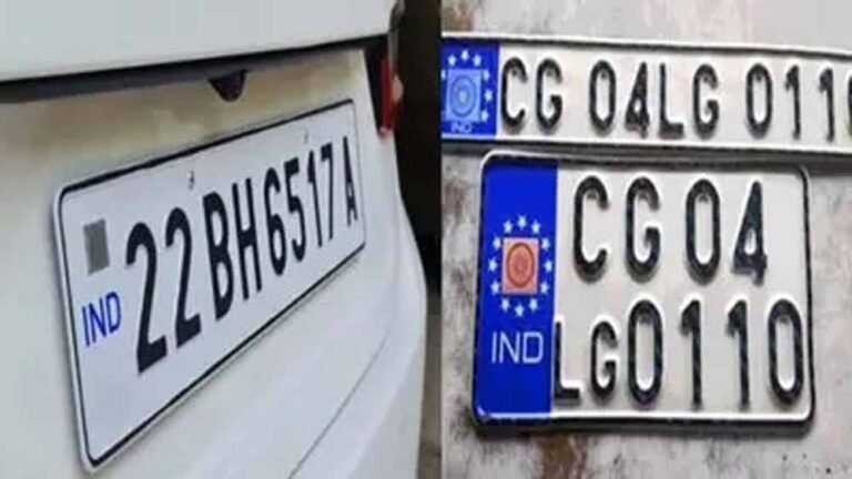 10 महीने की कवायद के बाद भी काम अधूरा: हाई सिक्योरिटी नंबर प्लेट केवल 10 लाख वाहनों में लगी, अब पुलिस करेगी चालानिंग