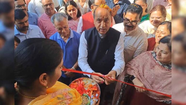 भाजपा ने मंडी में खोला नया पार्टी कार्यालय, लेह हिंसा पर बोले जयराम ठाकुर