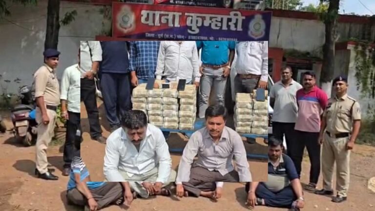 6.60 करोड़ कैश के साथ पकड़ी गई दो स्कॉर्पियो, दुर्ग में सनसनी; महाराष्ट्र नंबर की गाड़ियों से बरामदगी