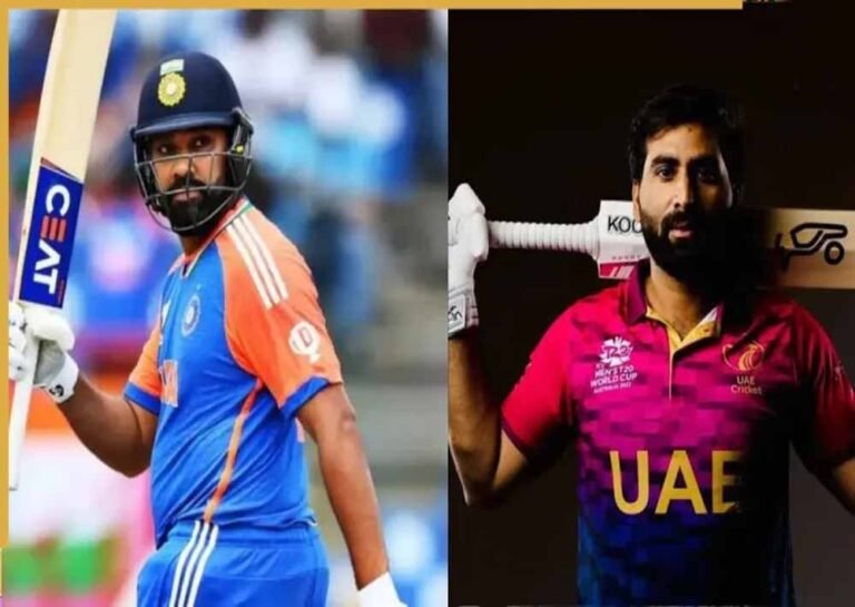 T20 इंटरनेशनल में नया रिकॉर्ड, यूएई के कप्तान ने रोहित शर्मा को पीछे छोड़ा