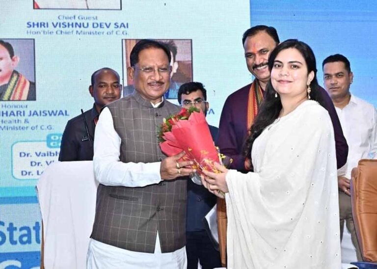 मुख्यमंत्री साय बोले – प्रदेश की 3 करोड़ जनता के आरोग्य के साथ विकसित छत्तीसगढ़ का सपना करेंगे पूरा