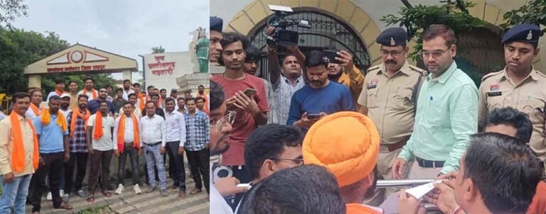 फूहड़ता फैलाने वाले गरबा कार्यक्रमों पर लगाएं प्रतिबंध, हिंदू संगठनों ने कलेक्टर को ज्ञापन सौंपा