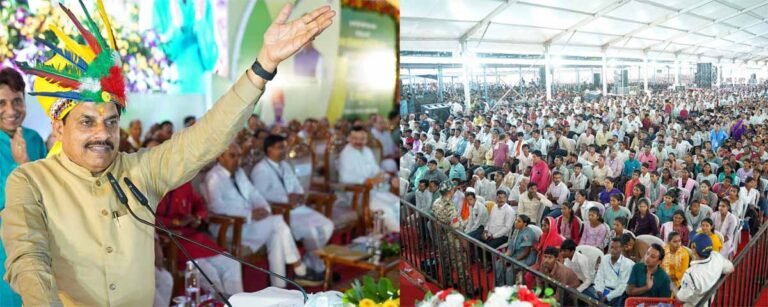 धान उत्पादक किसानों को दीपावली से पहले ही बोनस के रूप में दिया तोहफा : मुख्यमंत्री डॉ. यादव