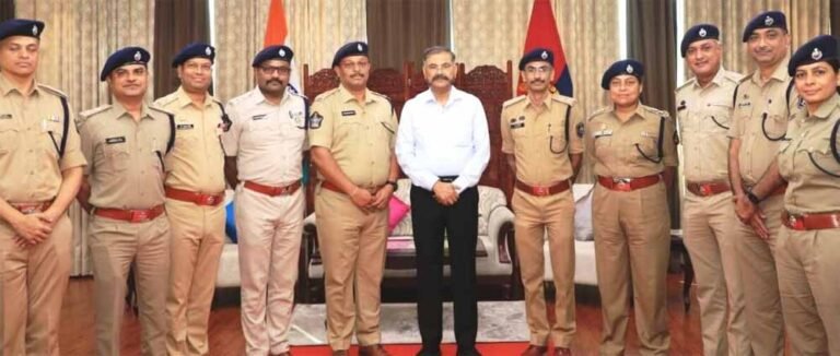 44 वां उपपुलिस अधीक्षक प्रशिक्षण बैंच के 10 प्रशिक्षु डीएसपी पहुंचे मैहर, पुलिस अधीक्षक मैहर से की शिष्टाचार भेंट