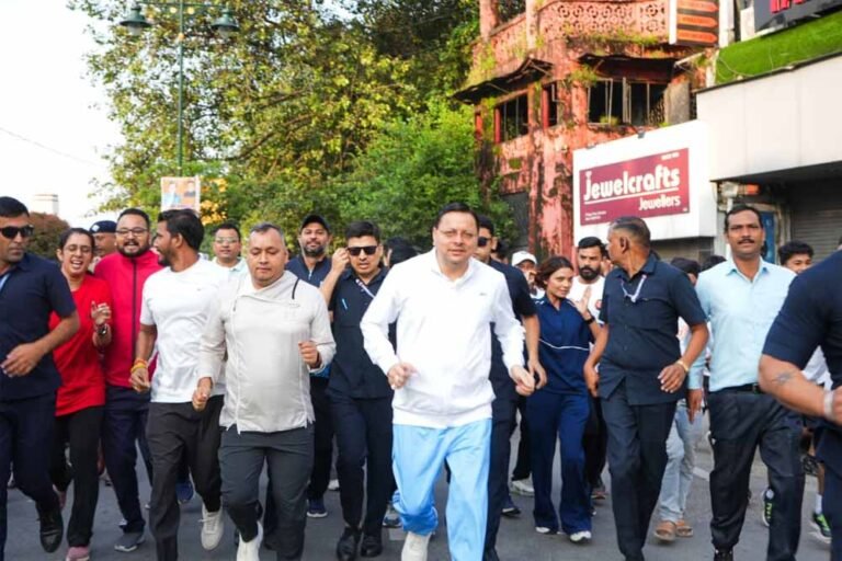 नमो युवा रन 2025: CM धामी का जोरदार उद्घाटन, युवा उत्साह में चार चाँद