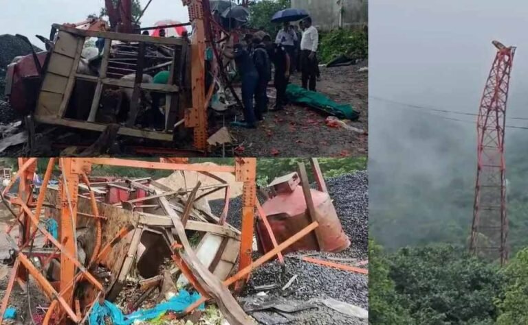 पावागढ़ शक्तिपीठ त्रासदी: रोपवे गिरा, 6 श्रद्धालुओं की जान गई