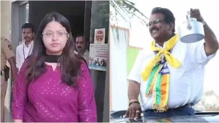 रोड रेज केस में बड़ी कार्रवाई, पूजा खेडकर के पिता के ड्राइवर पर गिरी गाज