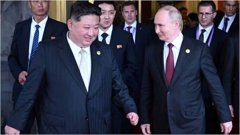 पुतिन से मिले किम जोंग उन, रूस आने का न्योता हुआ स्वीकार?