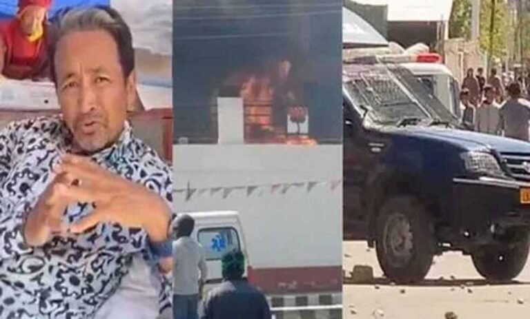 लद्दाख में खामोशी और अलर्ट: सोनम वांगचुक की गिरफ्तारी के बाद जवानों का पहरा बढ़ा