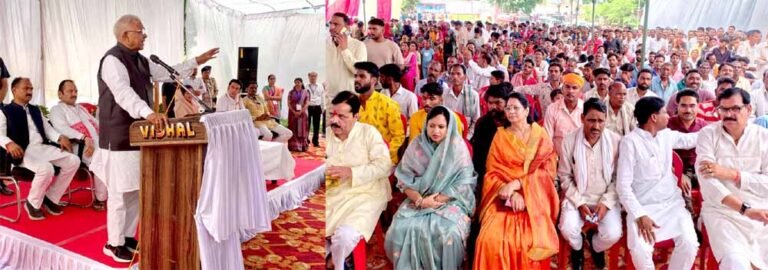 राज्यपाल ने पर्यटन नगरी ओरछा एवं ग्राम पंचायत चन्द्रपुरा का किया भ्रमण