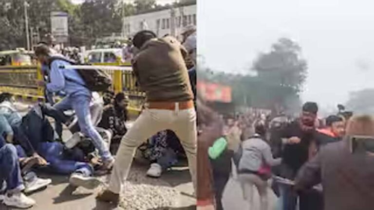 लाठीचार्ज का विरोध: ABVP के समर्थन में सपा छात्र सभा मैदान में उतरी