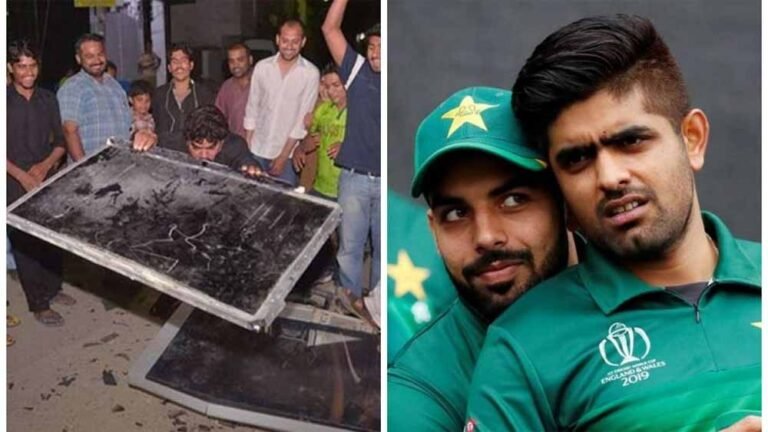 हार के ग़म में या मस्ती में? पाकिस्तान में टीवी तोड़ने का नया चलन