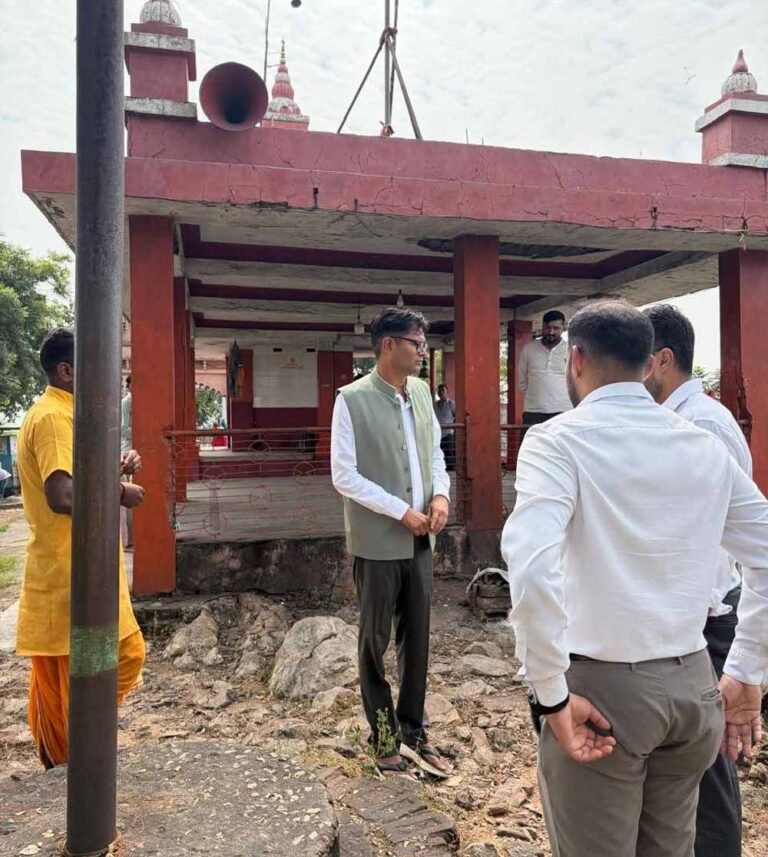 गजमार पहाड़ की नई पहचान: वित्त मंत्री ओ.पी. चौधरी ने किया विकास कार्यों का अवलोकन