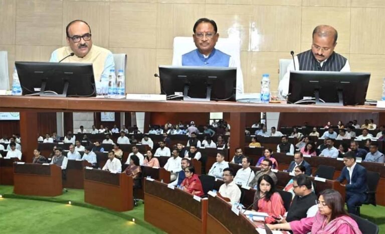 कलेक्टर्स कॉन्फ्रेंस में CM विष्णु देव साय का सख्त संदेश — जनहित में लापरवाही बर्दाश्त नहीं