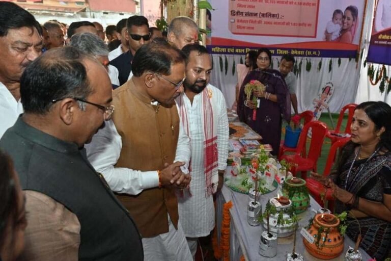 मुख्यमंत्री विष्णु देव साय का संकल्प: समग्र विकास के पथ पर अग्रसर होगा छत्तीसगढ़