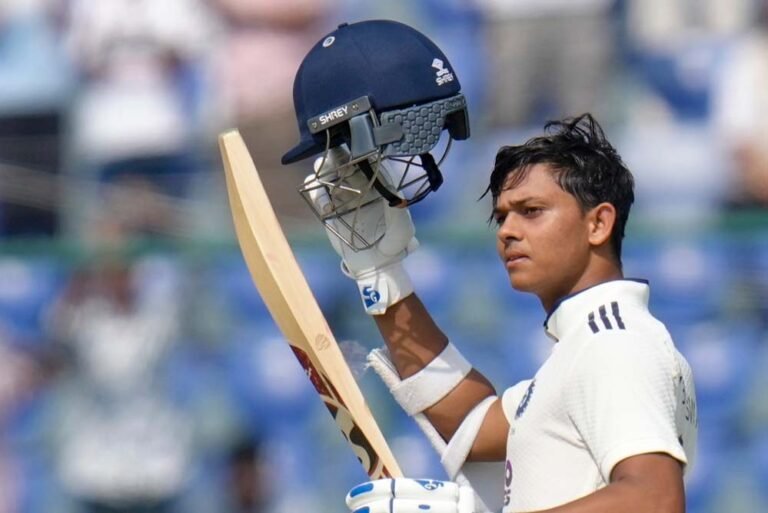 दिल्ली टेस्ट :जायसवाल दोहरे शतक से चूके, कप्तान गिल ने फिर दिखाया क्लास